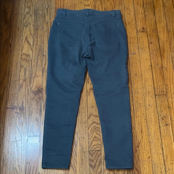 Curve Appeal Minimalist Jegging Olive Green Jeans Size 27 - Picture 8 of 8